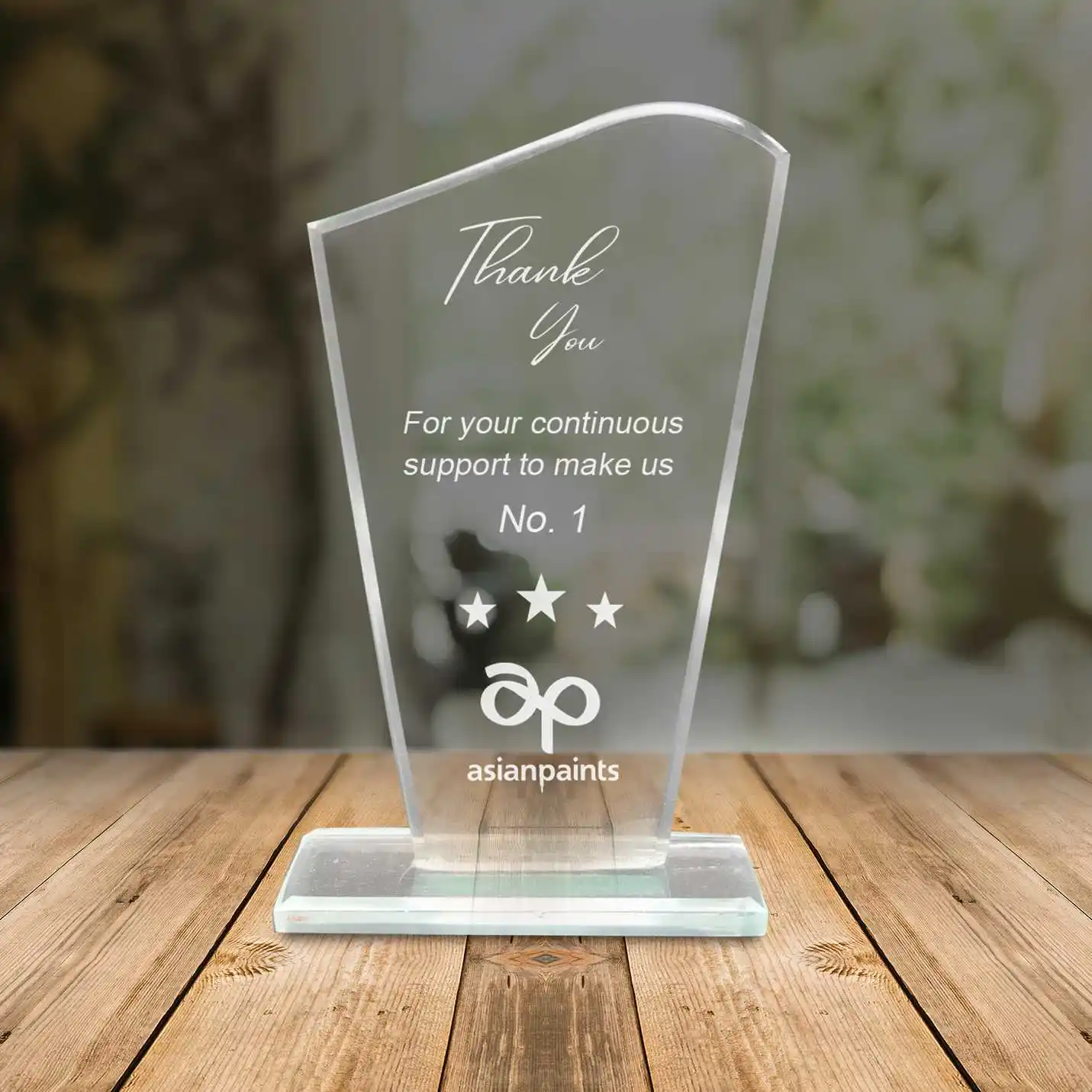 Personalized Glass Awards